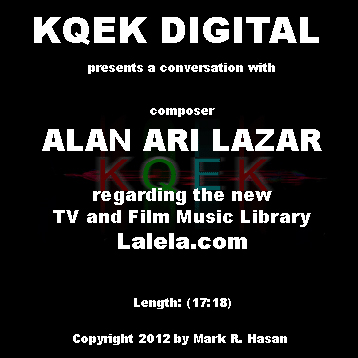 Alan Ari Lazar: Lalela Music Library + scoring Gangster’s Paradise: Jerusalema